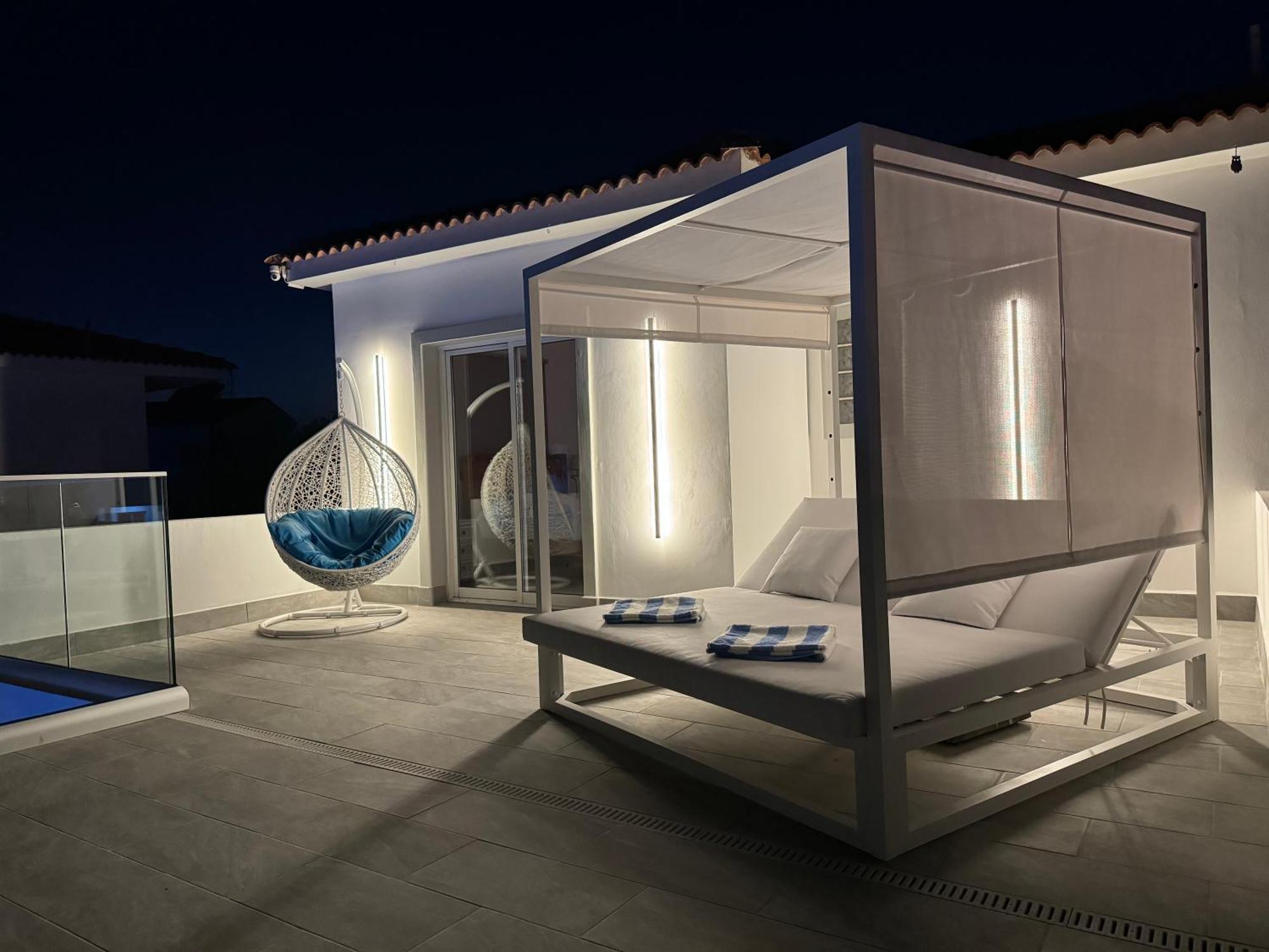 Sunset Villa Private Complex Heated Pool أيا نابا المظهر الخارجي الصورة