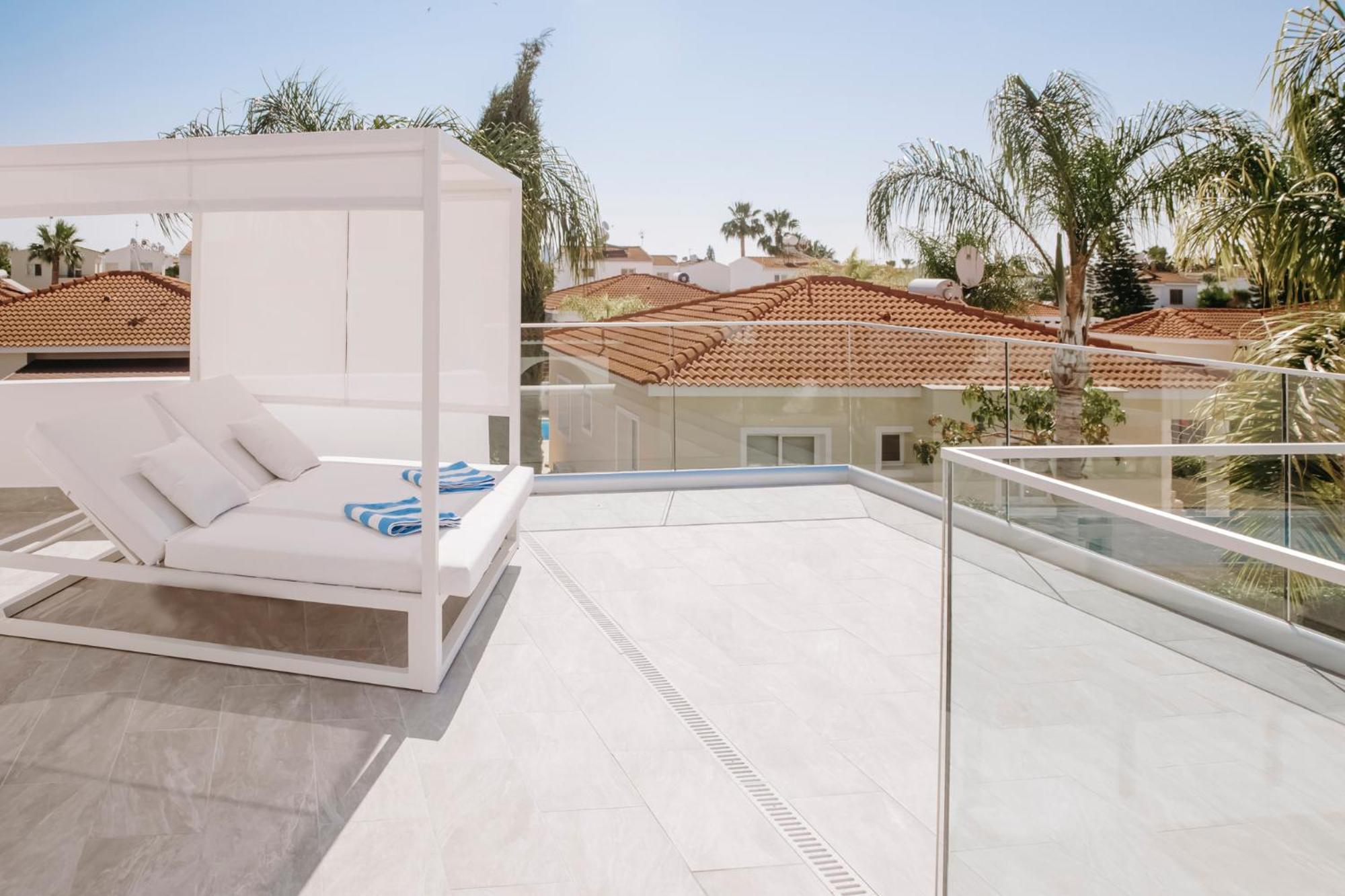 Sunset Villa Private Complex Heated Pool أيا نابا المظهر الخارجي الصورة